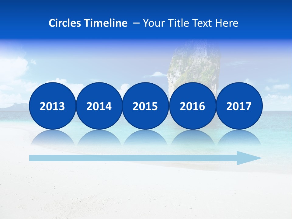 Aonang Blue Wave PowerPoint Template