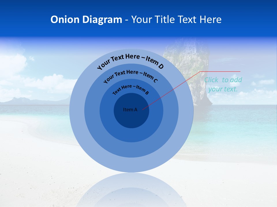 Aonang Blue Wave PowerPoint Template