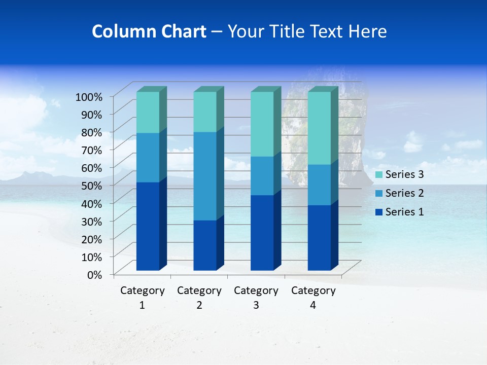Aonang Blue Wave PowerPoint Template