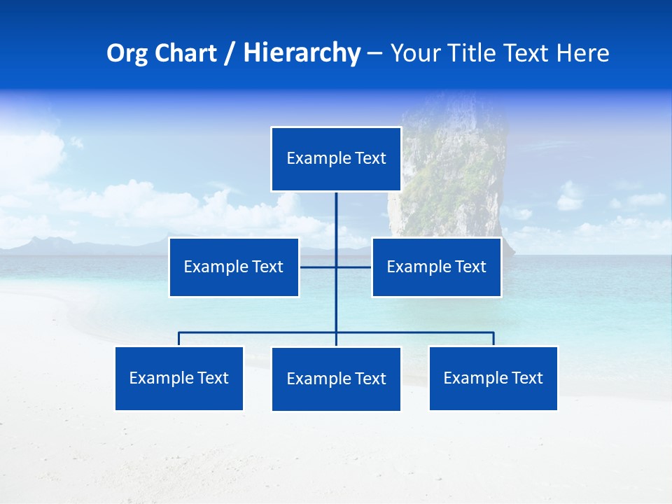 Aonang Blue Wave PowerPoint Template