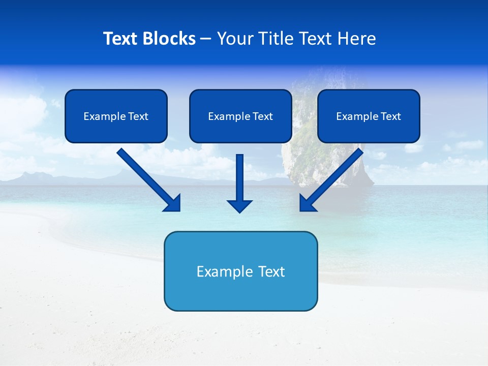 Aonang Blue Wave PowerPoint Template