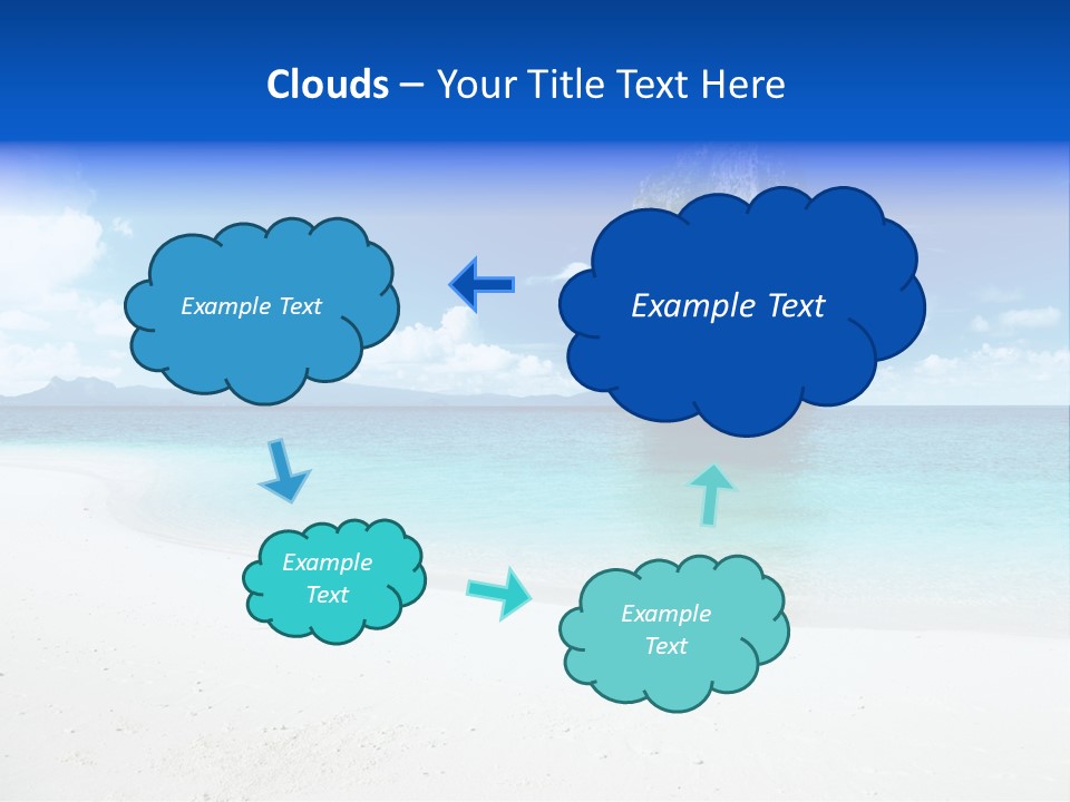 Aonang Blue Wave PowerPoint Template