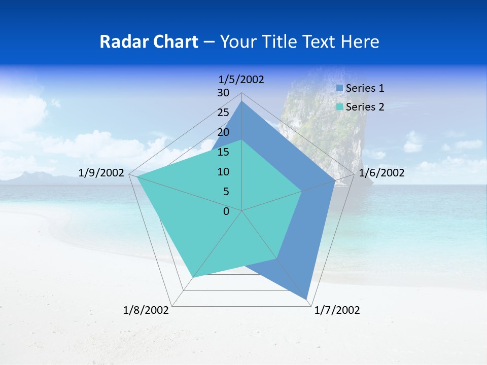 Aonang Blue Wave PowerPoint Template