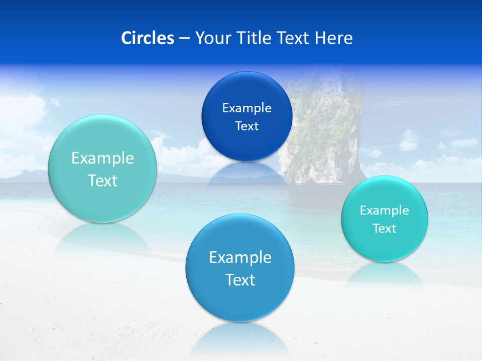 Aonang Blue Wave PowerPoint Template