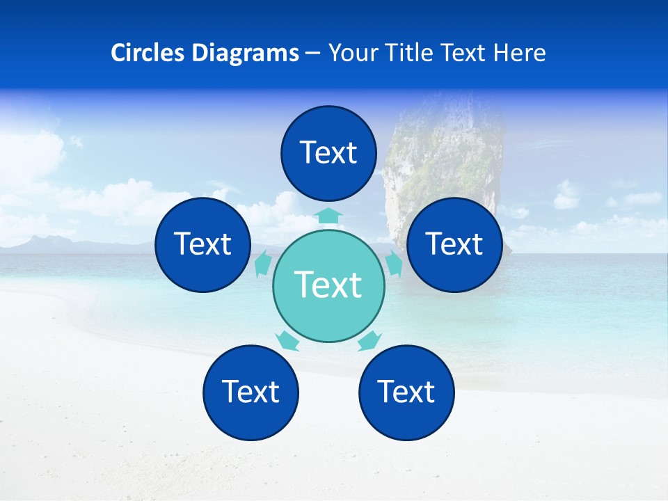 Aonang Blue Wave PowerPoint Template