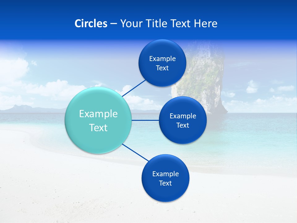 Aonang Blue Wave PowerPoint Template