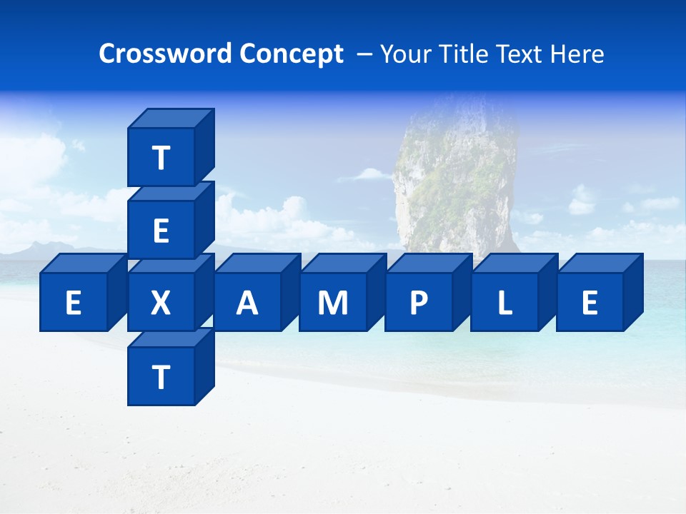 Aonang Blue Wave PowerPoint Template