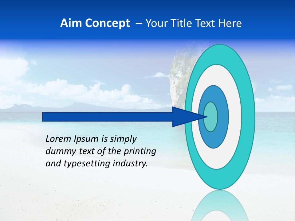 Aonang Blue Wave PowerPoint Template