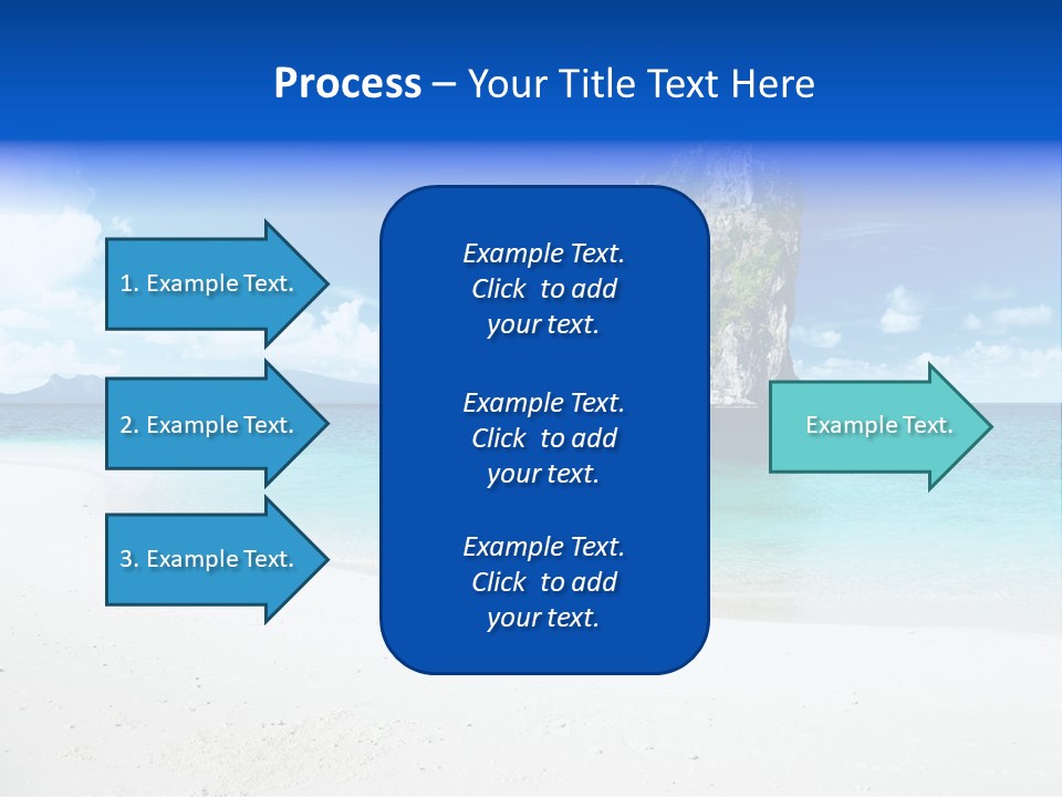 Aonang Blue Wave PowerPoint Template