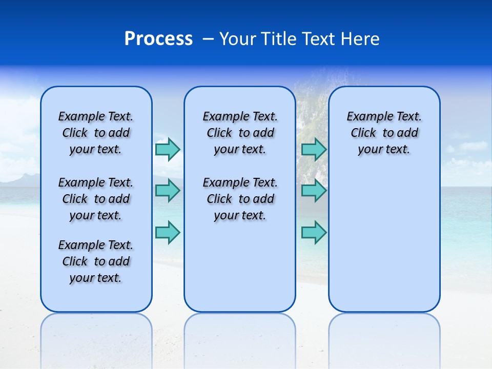 Aonang Blue Wave PowerPoint Template