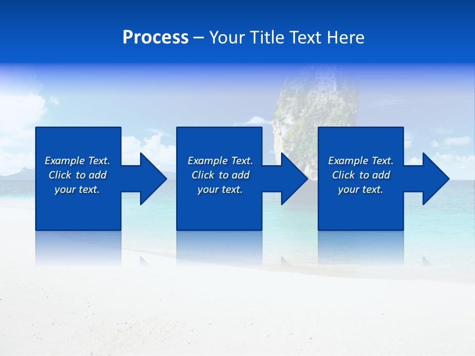 Aonang Blue Wave PowerPoint Template