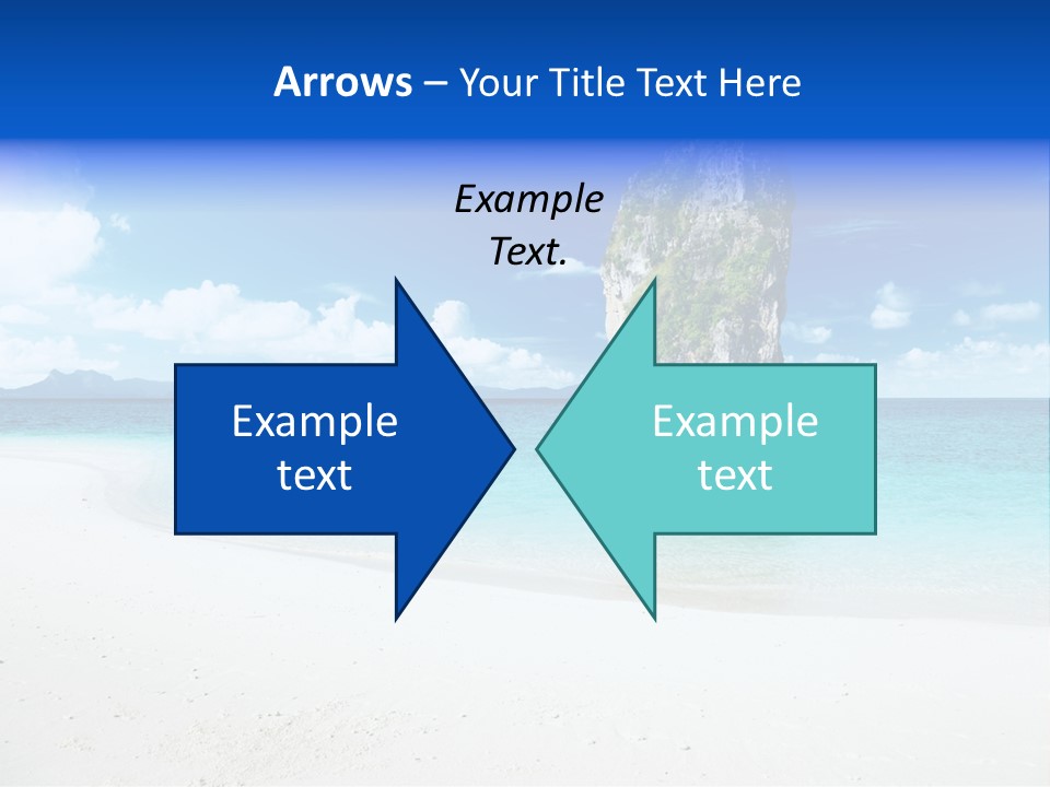 Aonang Blue Wave PowerPoint Template