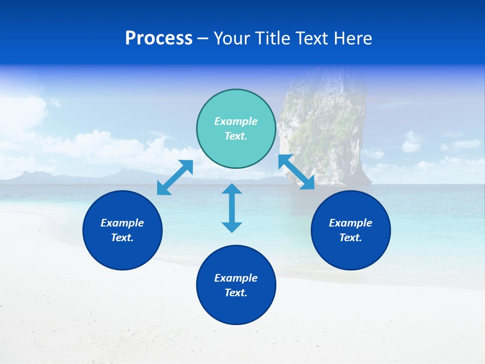 Aonang Blue Wave PowerPoint Template