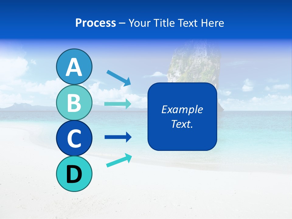 Aonang Blue Wave PowerPoint Template