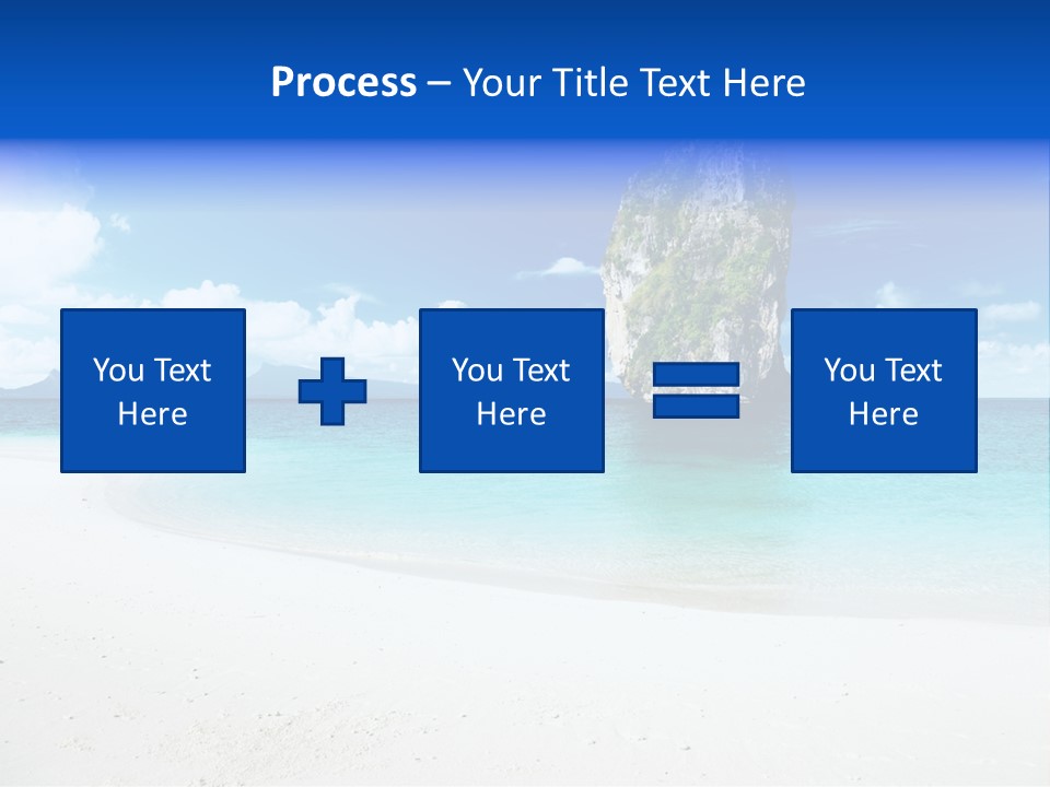 Aonang Blue Wave PowerPoint Template