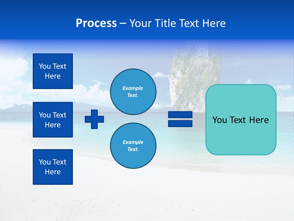 Aonang Blue Wave PowerPoint Template