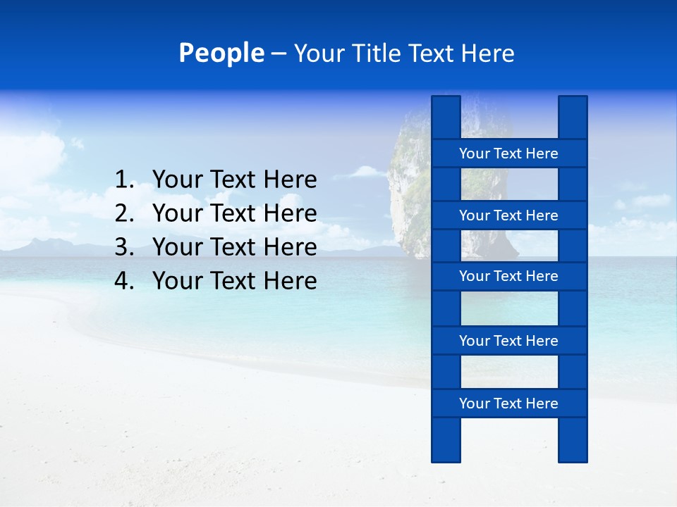 Aonang Blue Wave PowerPoint Template