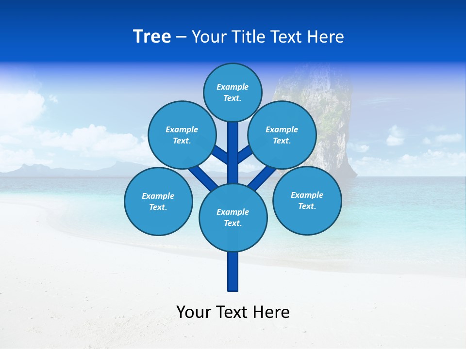Aonang Blue Wave PowerPoint Template