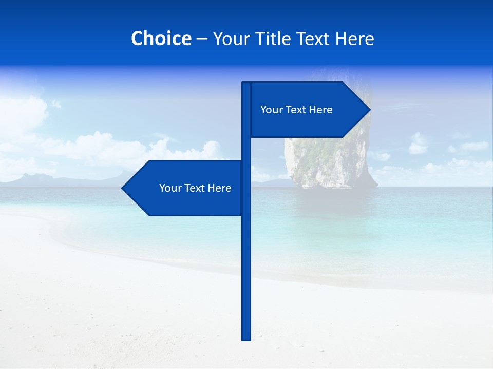 Aonang Blue Wave PowerPoint Template