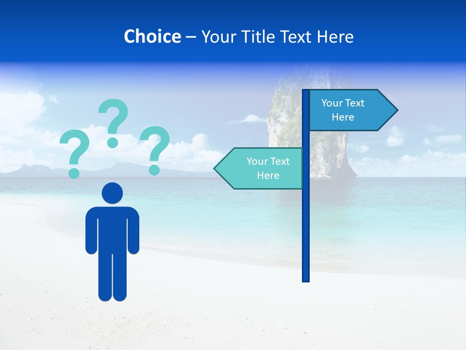 Aonang Blue Wave PowerPoint Template