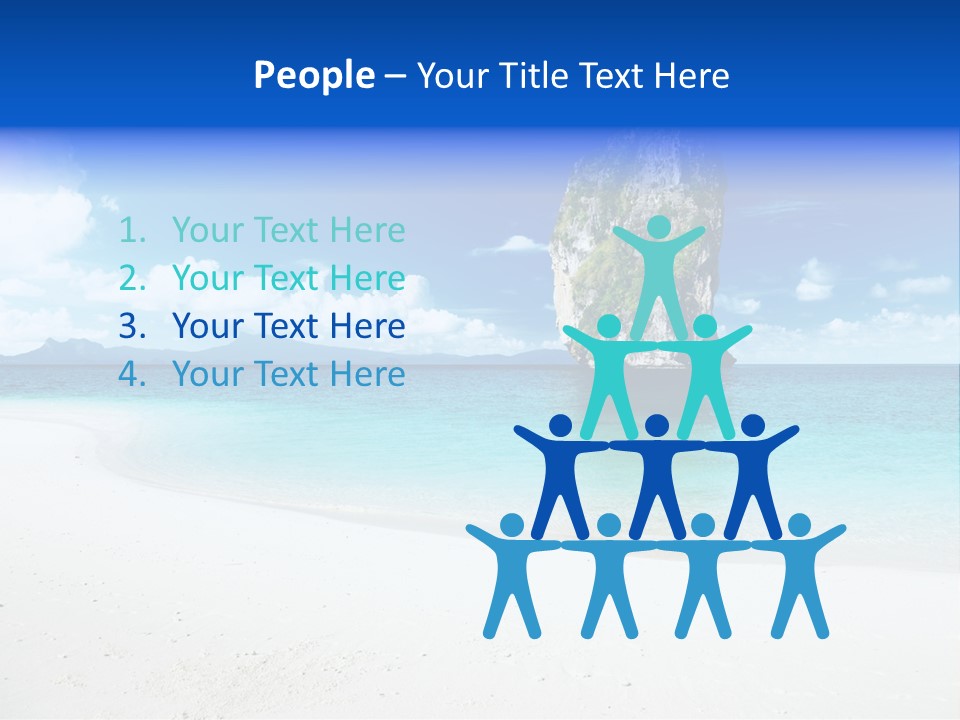 Aonang Blue Wave PowerPoint Template