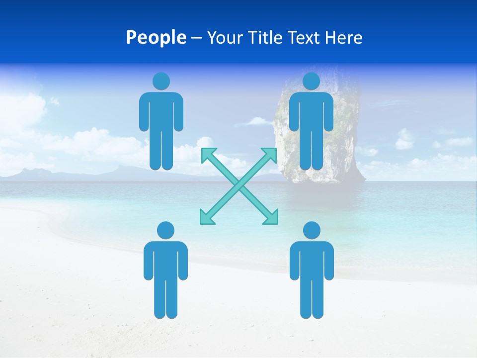 Aonang Blue Wave PowerPoint Template