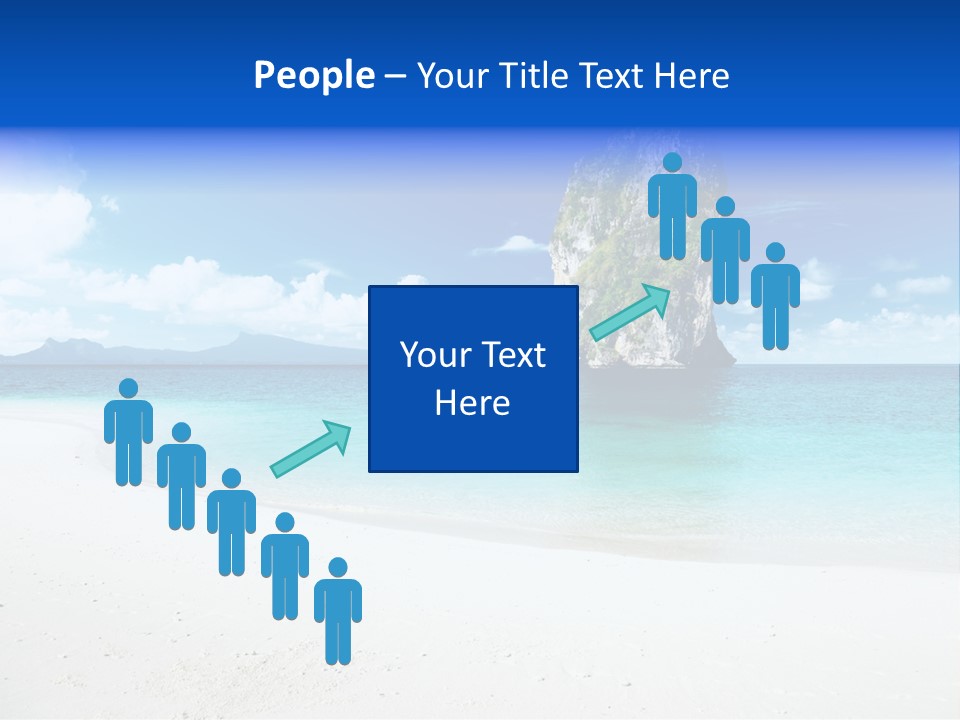 Aonang Blue Wave PowerPoint Template