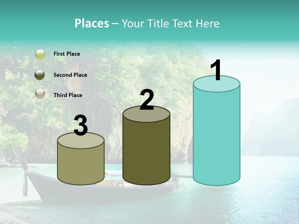 Tourism Asian Sand PowerPoint Template
