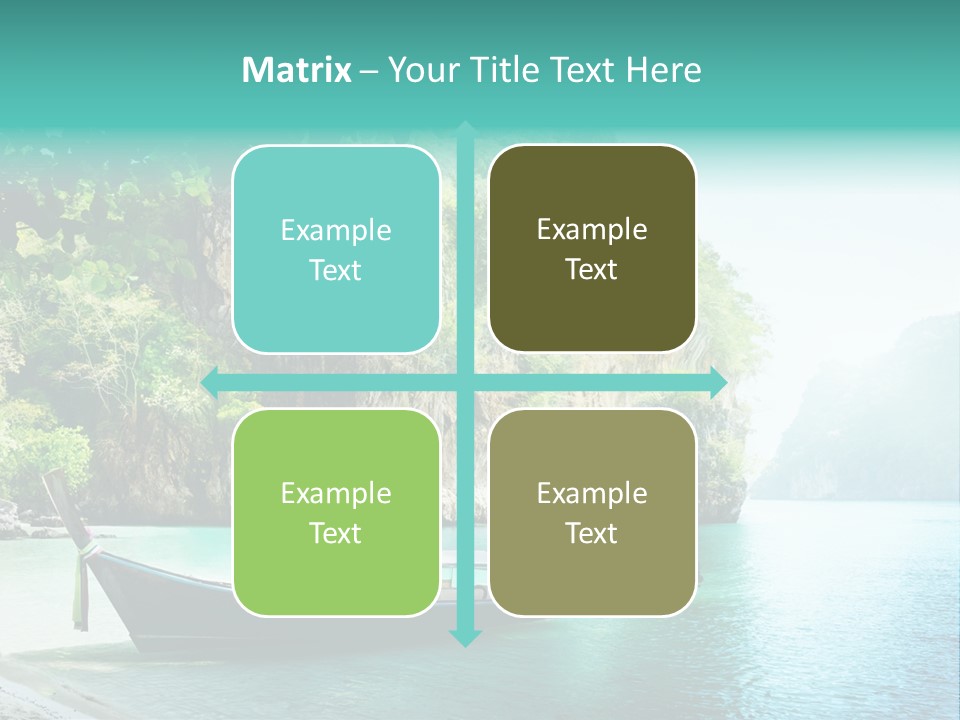 Tourism Asian Sand PowerPoint Template