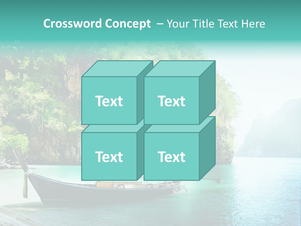 Tourism Asian Sand PowerPoint Template