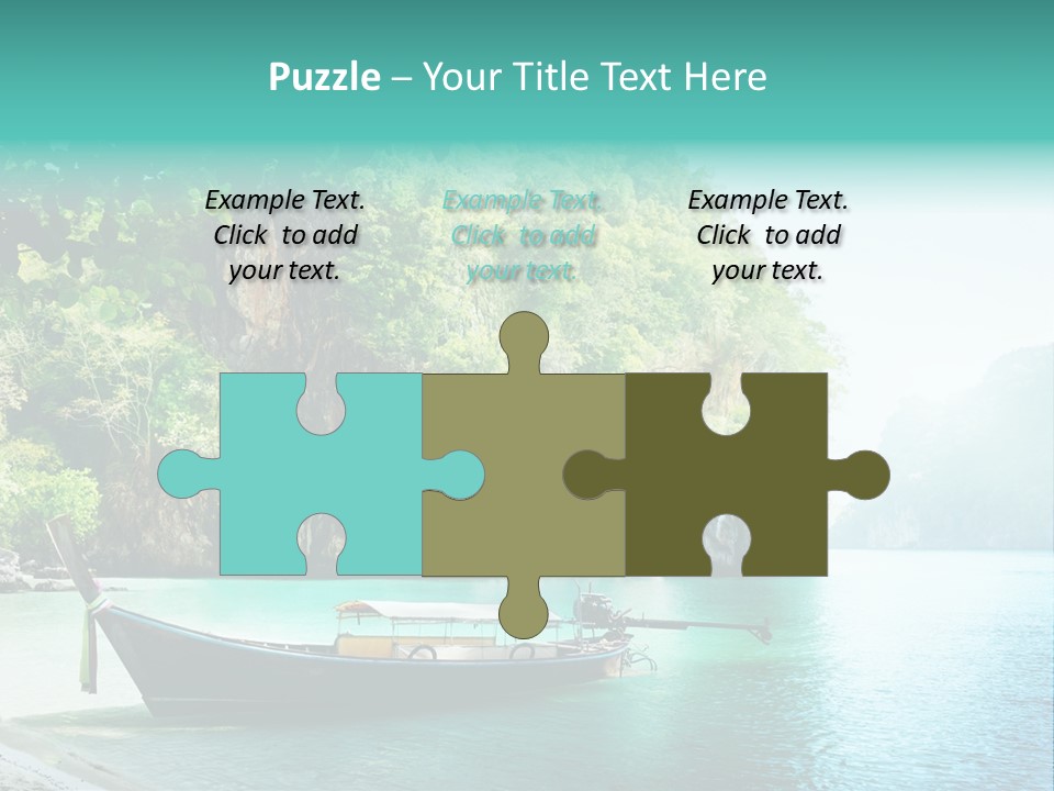 Tourism Asian Sand PowerPoint Template