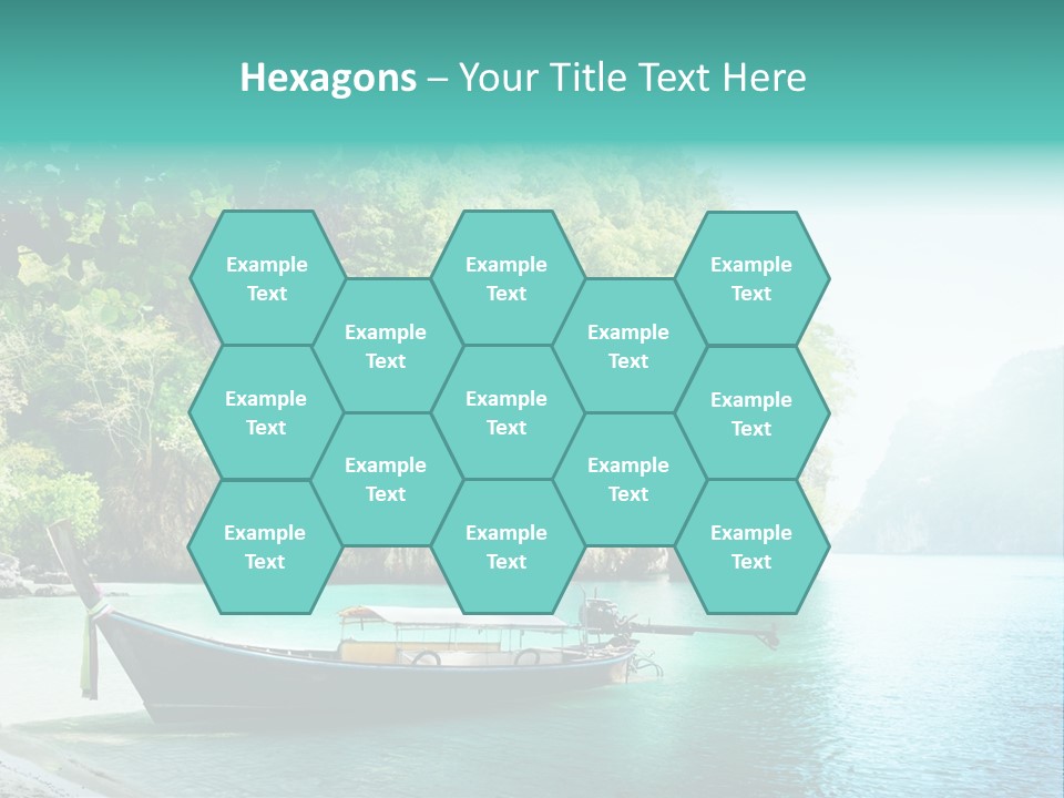 Tourism Asian Sand PowerPoint Template