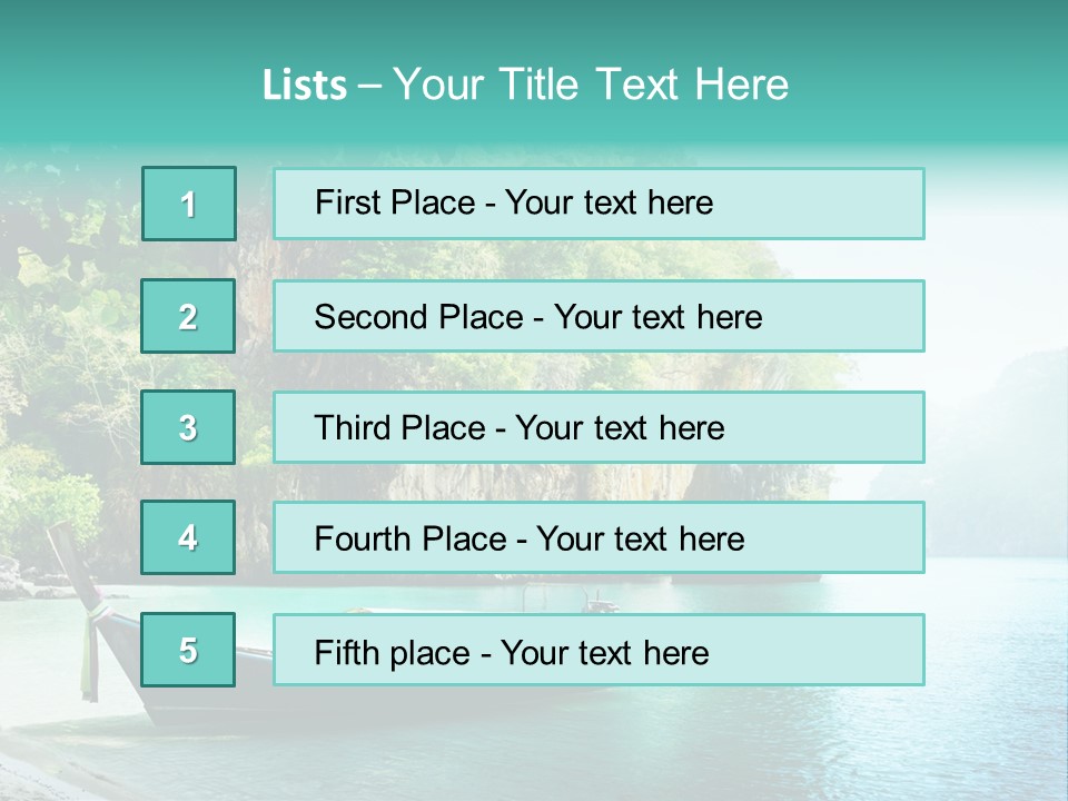 Tourism Asian Sand PowerPoint Template
