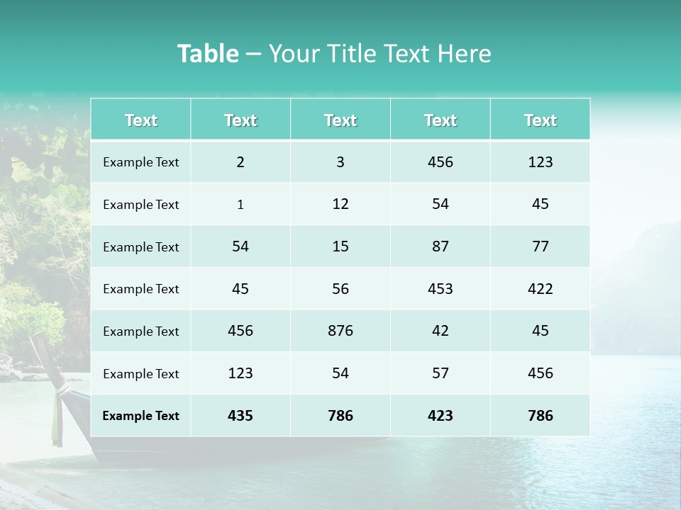 Tourism Asian Sand PowerPoint Template