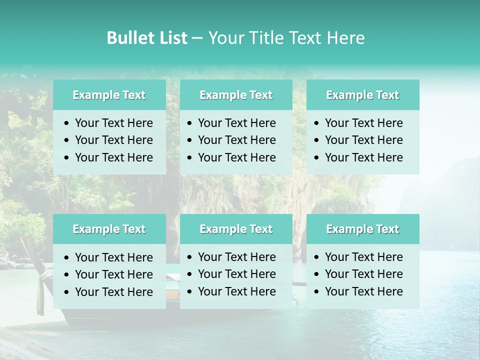 Tourism Asian Sand PowerPoint Template