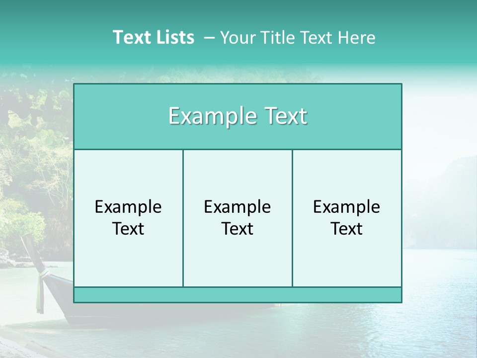 Tourism Asian Sand PowerPoint Template