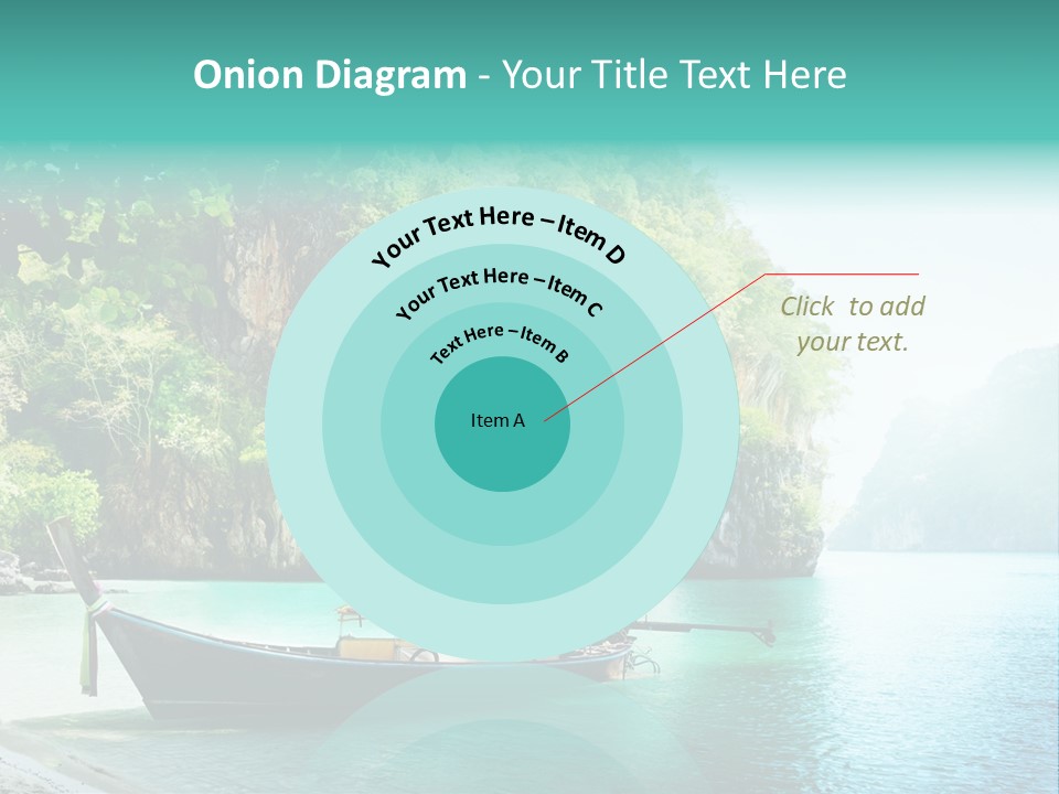 Tourism Asian Sand PowerPoint Template