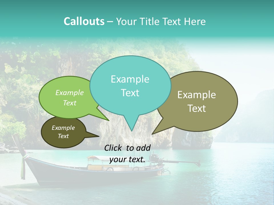 Tourism Asian Sand PowerPoint Template