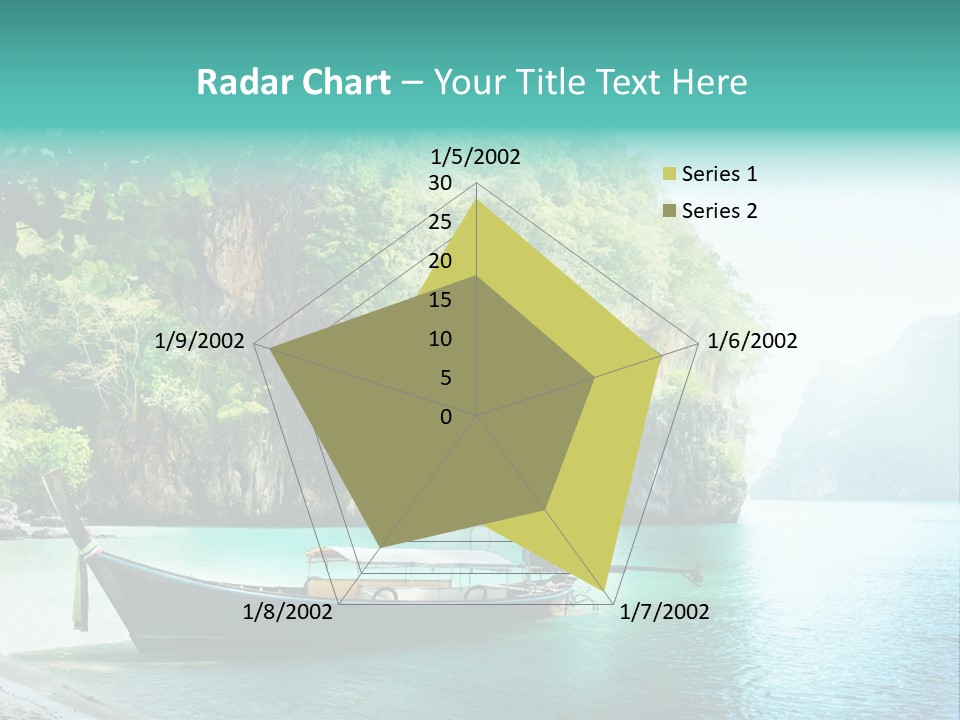 Tourism Asian Sand PowerPoint Template