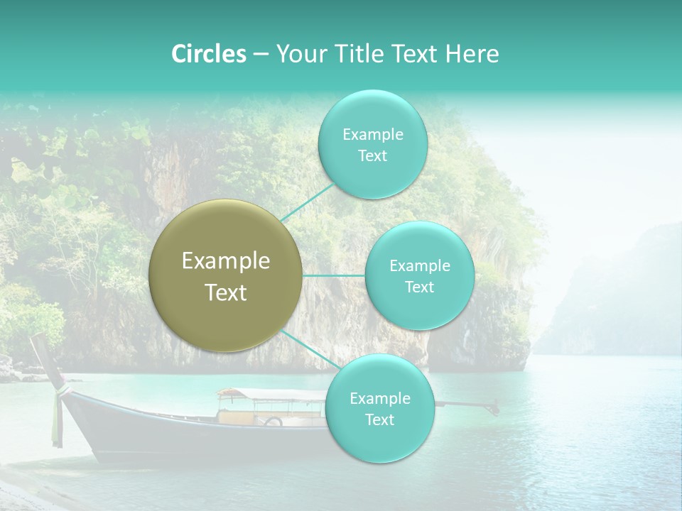 Tourism Asian Sand PowerPoint Template