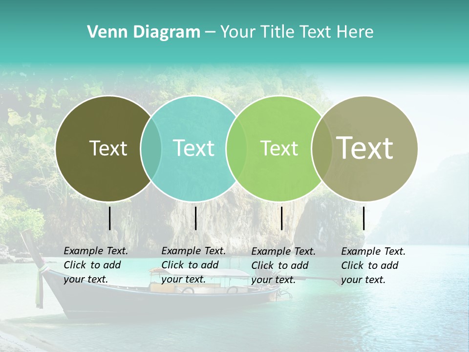 Tourism Asian Sand PowerPoint Template