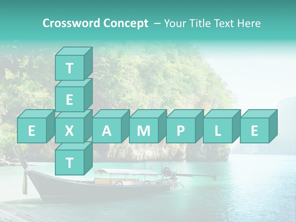 Tourism Asian Sand PowerPoint Template