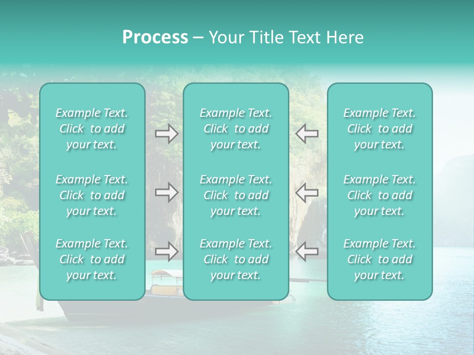 Tourism Asian Sand PowerPoint Template