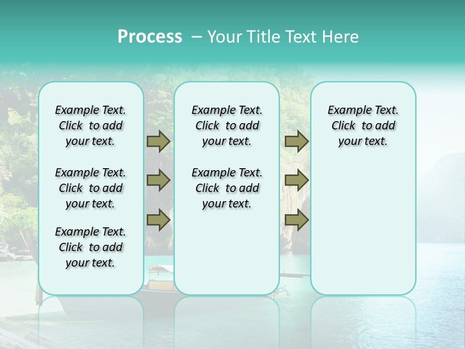 Tourism Asian Sand PowerPoint Template
