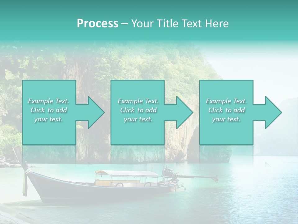 Tourism Asian Sand PowerPoint Template