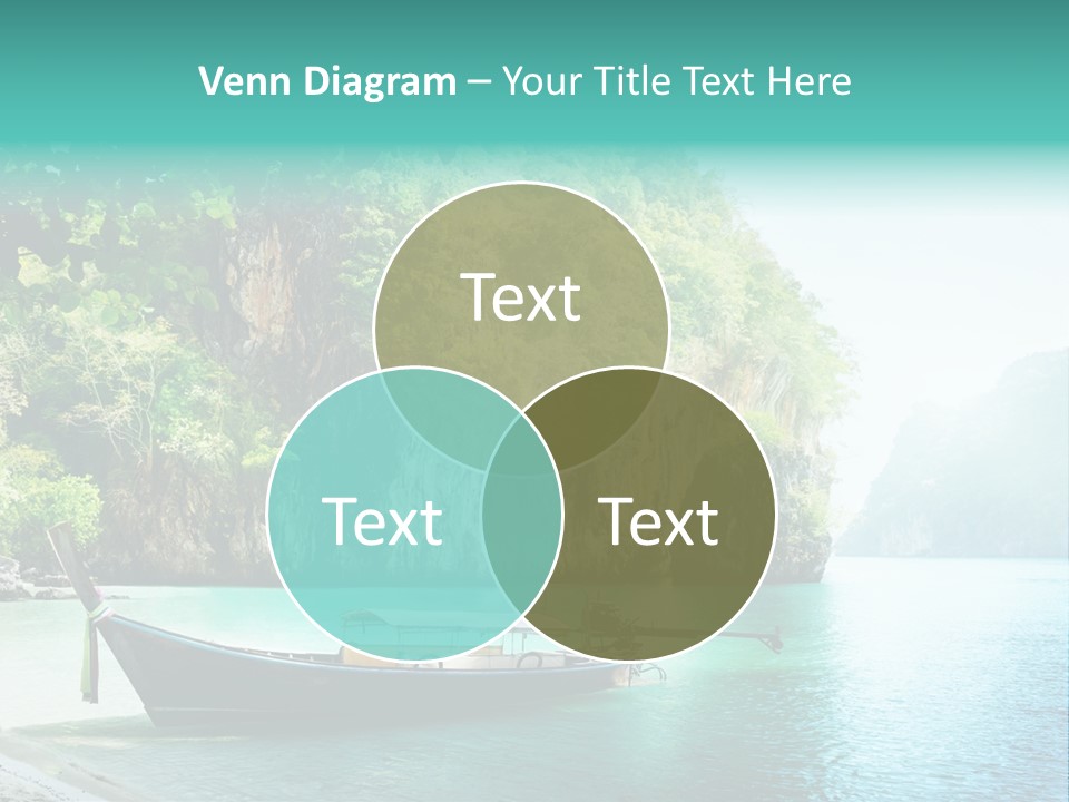 Tourism Asian Sand PowerPoint Template