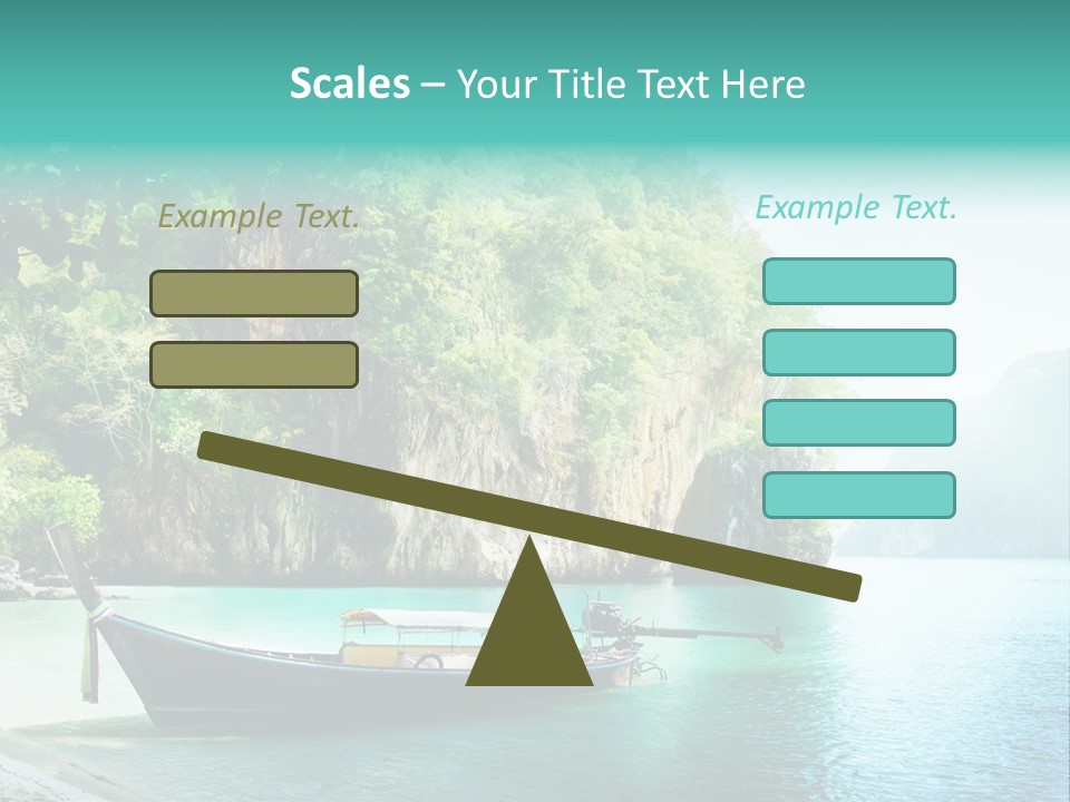 Tourism Asian Sand PowerPoint Template