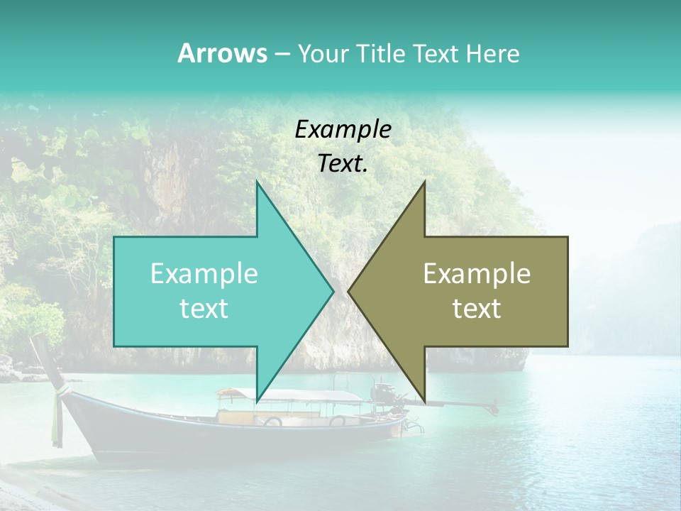 Tourism Asian Sand PowerPoint Template