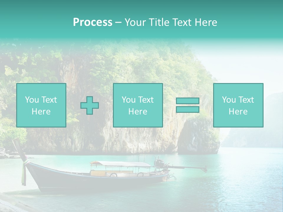 Tourism Asian Sand PowerPoint Template