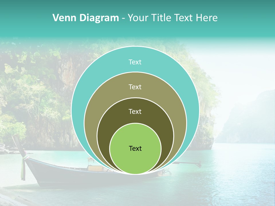 Tourism Asian Sand PowerPoint Template